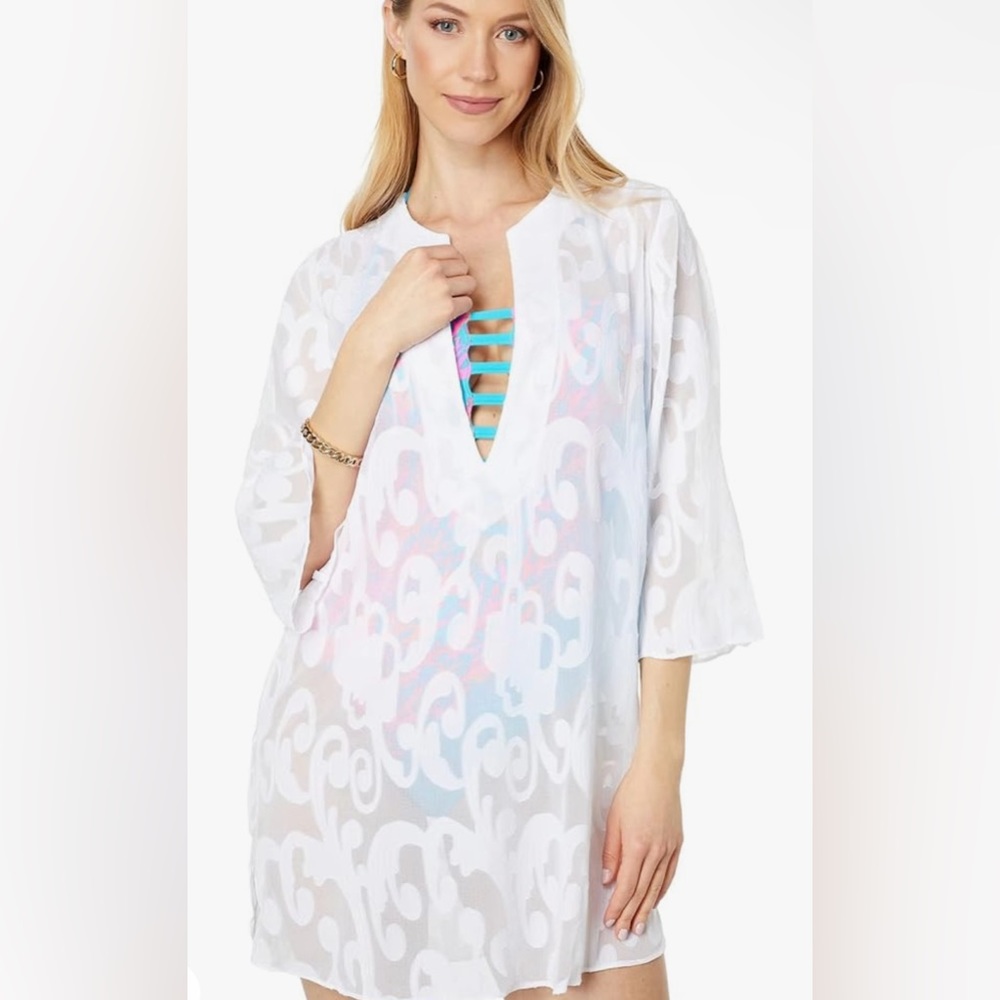 🥥 SALE 🦞 Lilly Pulitzer Zelma Coverup 🐚